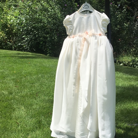 Baptismal/Christening Gown with Bonnet - Picture 1 of 5